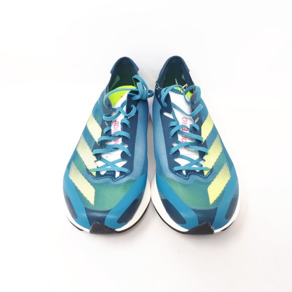 Adidas Adizero Adios 8 Womens Size 9 Running Walking Shoe Sneaker Green HP9722 - Picture 8 of 12